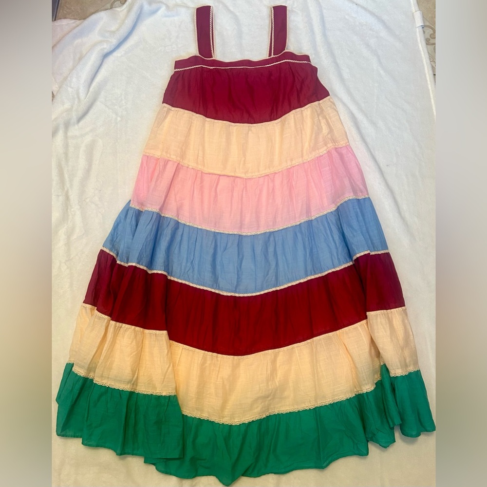 Sézane Eris Striped Maxi Dress | Bohemian - Picture 4 of 11